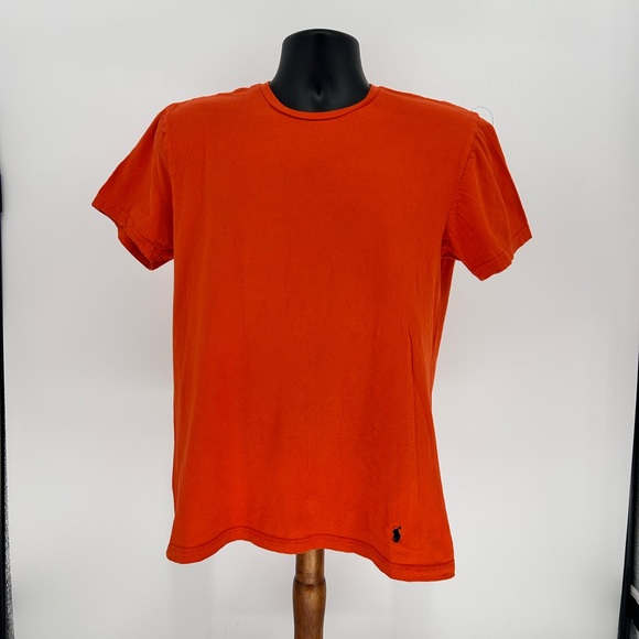 Polo Ralph Lauren Vibrant Orange Short Sleeve Shirt - Picture 1 of 3